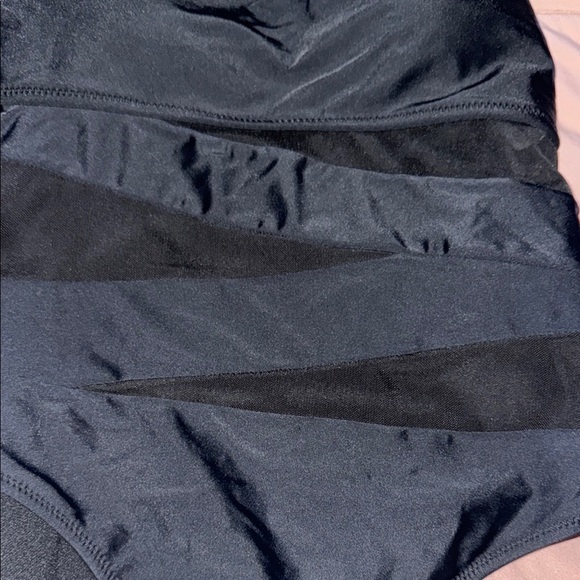 Black One Piece Swimsuit - Picture 2 of 3